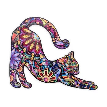 Fa cicás forma puzzle