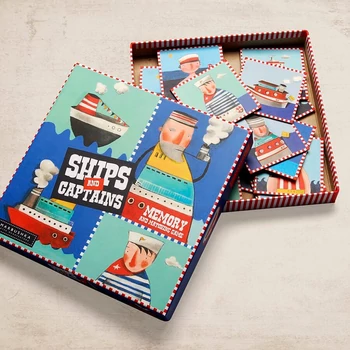 Hajók és kapitányok memóriajáték - Marbushka