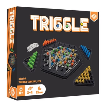 Triggle logikai gumis társasjáték