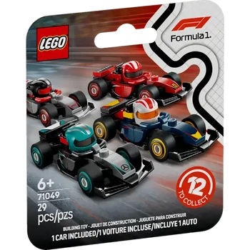 Lego - Gyűjthető forma 1-es versenyautók