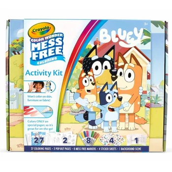 Crayola Color Wonder Bluey foglalkoztató szett