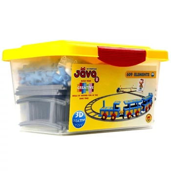Jáva 8 építőjáték műanyag dobozban