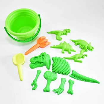 Bio műanyag dinoszauruszos homokozó szett