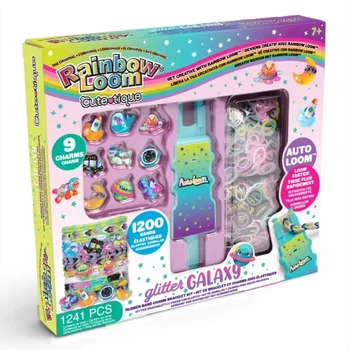 Rainbow loom Cute Tique gumikarkötőkészítő szett