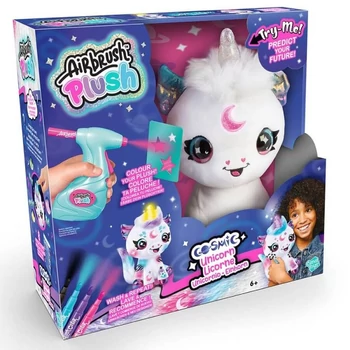 Style 4 Ever - Színezhető, sötétben világító plüss unikornis