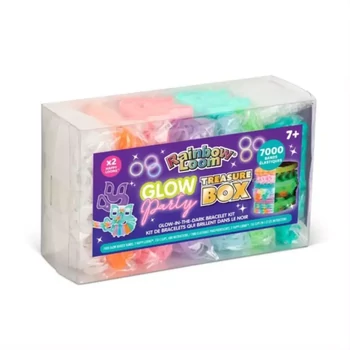 Rainbow Loom - Sötétben világító gumikarkötőkészítő szett
