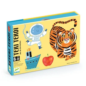 Ki vagyok én? - Téki-Tékoi kártyajáték - Djeco