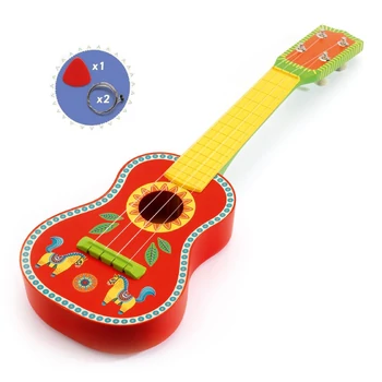 Djeco fa játék ukulelé