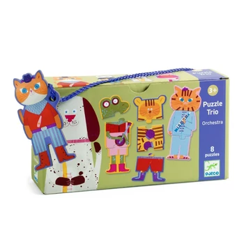 Djeco puzzle trio - Zenekar