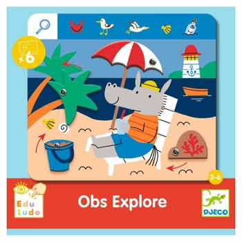 Böngésző játék - Djeco Eduludo Obs Explore