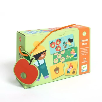 Számos párosító puzzle - Djeco Puzzle Duo