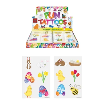 Húsvéti tetováló matrica 6db-os