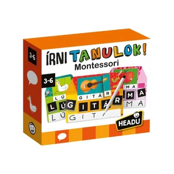 Headu: Írni tanulok! montessori fejlesztőjáték