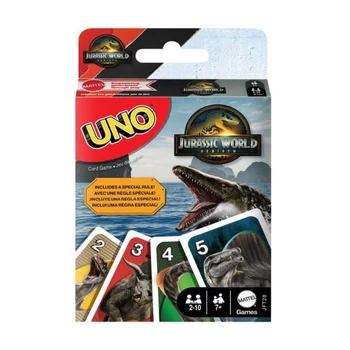 Uno - Jurassic World 2025 kártyajáték 