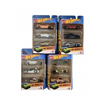 Hot Wheels: kisautók - 3 db-os készlet, többféle