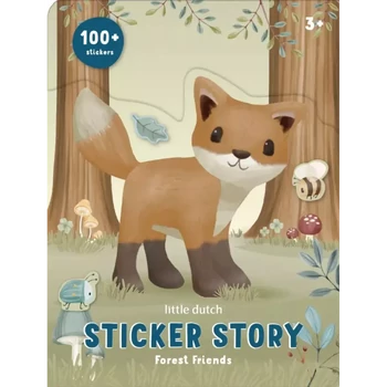 Little Dutch matrica szett - Forest Friends