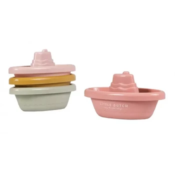 Little Dutch Fürdőjáték - 4 db hajó lányoknak