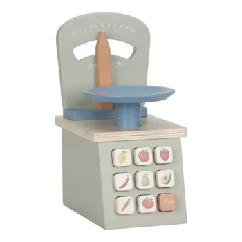 Little Dutch játék mérleg fából