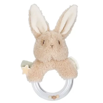 Little Dutch nyuszis gyűrűs csörgő
