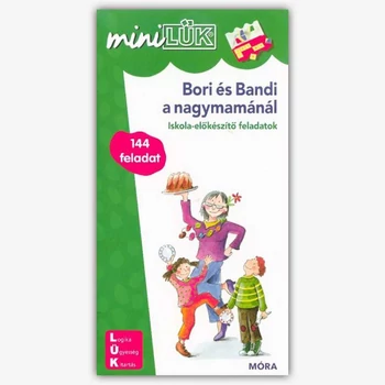 Bori és Bandi a nagymamánál - Mini lük iskola-előkészítő füzet