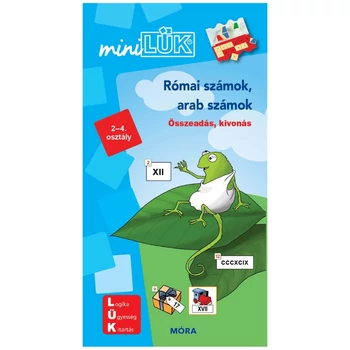 Mini Lük füzet Római számok , arab számok