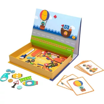 Járműves mágneses könyv fiúknak - MierEdu