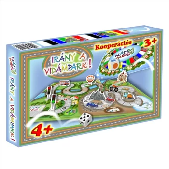 Nándi mese irány a vidámpark társasjáték