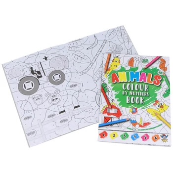 Mini szám szerinti színező gyerekeknek - Henbrandt