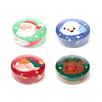 Zsugorított törölköző karácsonyi mintával