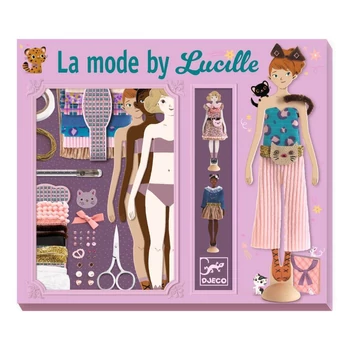  Fashion by Lucille divattervező készlet - Djeco