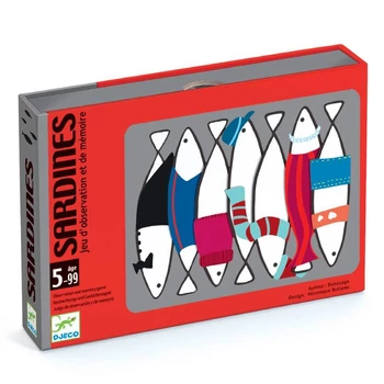 Szardíniák kártyajáték - Djeco Sardines