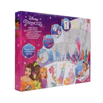 Disney hercegnős fújós filces színező készlet