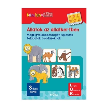 Állatok az állatkertben Bambino füzet