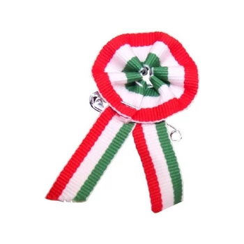 Textil kokárda biztosítótűvel