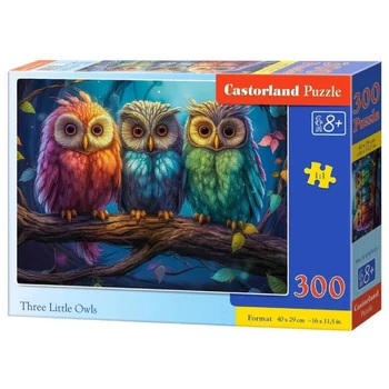 300 db-os Castorland puzzle - Három kis bagoly