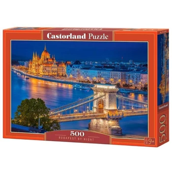 Budapest éjjel 500 darabos Castorland puzzle