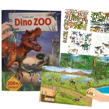 Dino world matricás tervezőfüzet