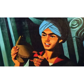 Diafilm Aladdin és a csodalámpa