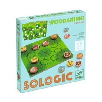 Djeco Woodanimo - Szétültetés logikai játék