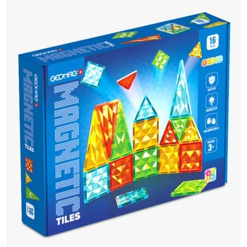 Geomag Magnetic Tiles Gems 16 db-os készlet