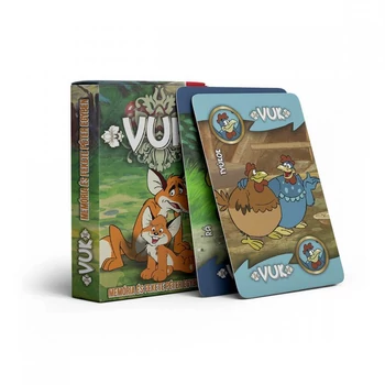 Vuk Fekete Péter és memória kártya