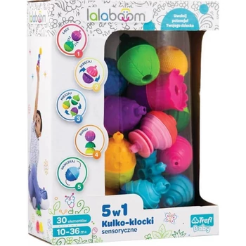 Lalaboom 30 részes bébi montessori fejlesztőjáték