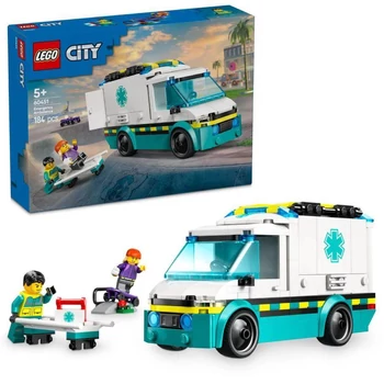 LEGO City Sürgősségi mentőautó