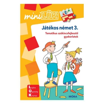 Mini Lük füzet - Játékos német 3.