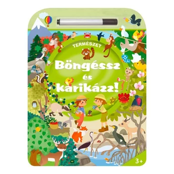 Böngéssz és karikázz! - Természet letörölhető táblafilces foglalkoztató