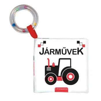 Kontrasztos babakönyv - járművek