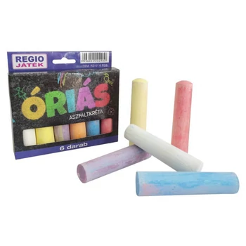 Óriás 6 db-os aszfaltkréta
