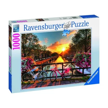 Amszterdami bicikli túra 1000 db-os Ravensburger puzzle