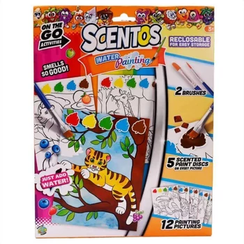 Scentos kifestő illatos festékkel - Dzsungel állatai