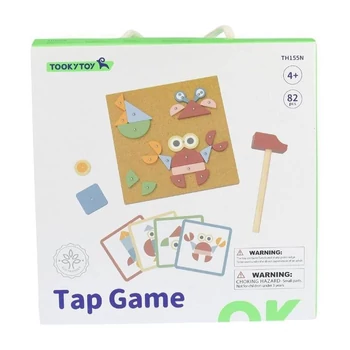 Tooky Toy fa barkácsjáték alaplappal